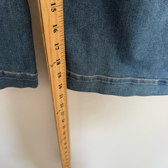 Chaps Blue Denim Jeans Cropped Pants - Picture 10 of 13